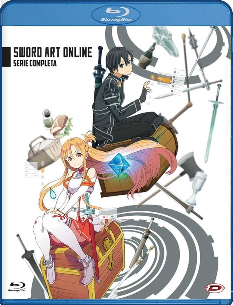 sword art online - the complete series (eps 01-25) (5 blu